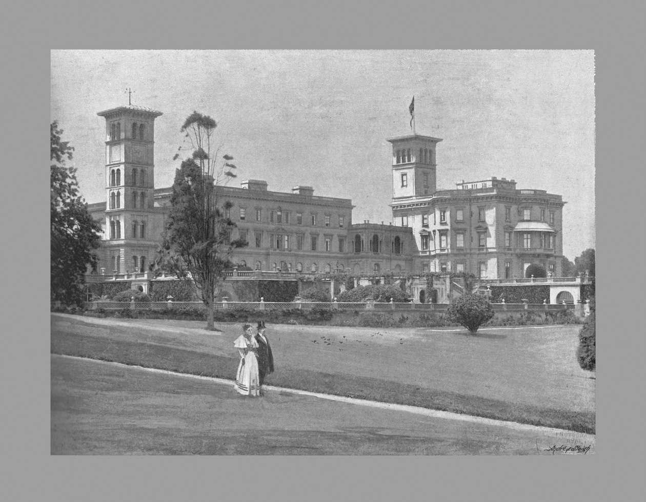 Osborne House, I.O.W. C1900 av Arthur Debenham