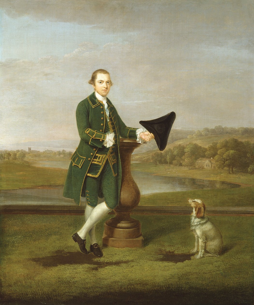 Portrett av en mann av Arthur Devis