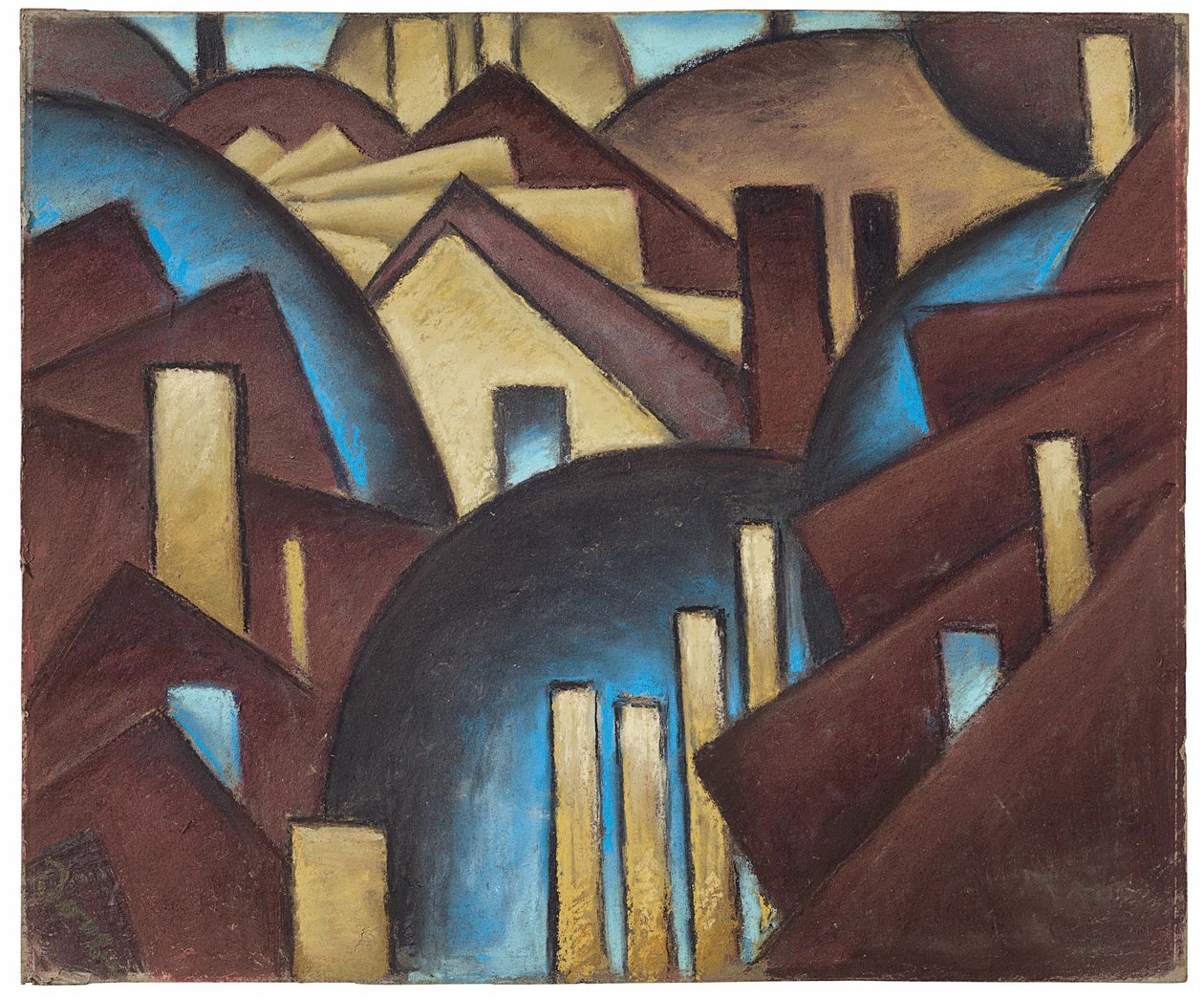 Naturen symbolisert nr. 1 (tak) av Arthur Garfield Dove