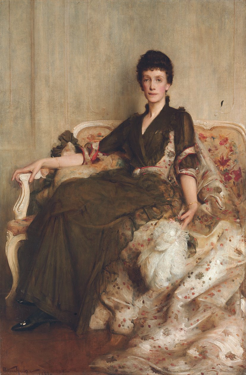 Fru R.E. Hoare, 1889 av Arthur Hacker