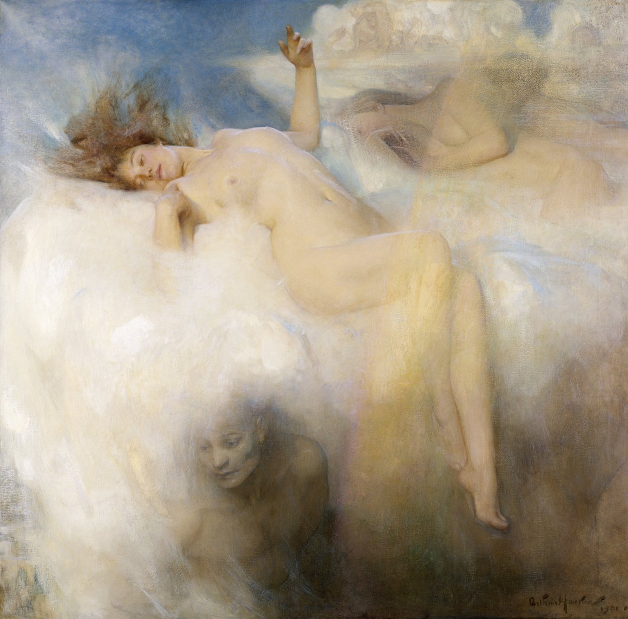 Skyen, 1902 av Arthur Hacker