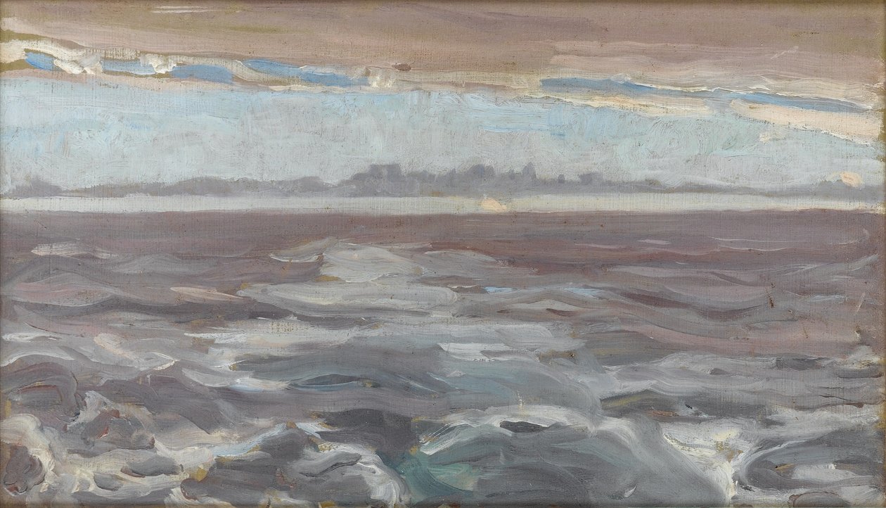 Fjernsyn over Venezia, ca. 1900 av Arthur Haythorne Studd