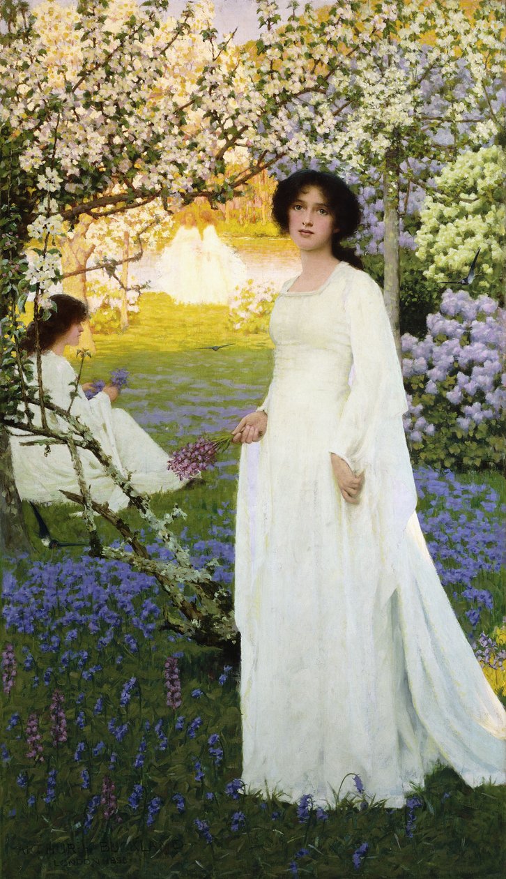 Våren, 1896 av Arthur Herbert Buckland