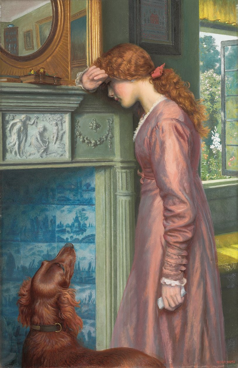 En forbipasserende sky av Arthur Hughes