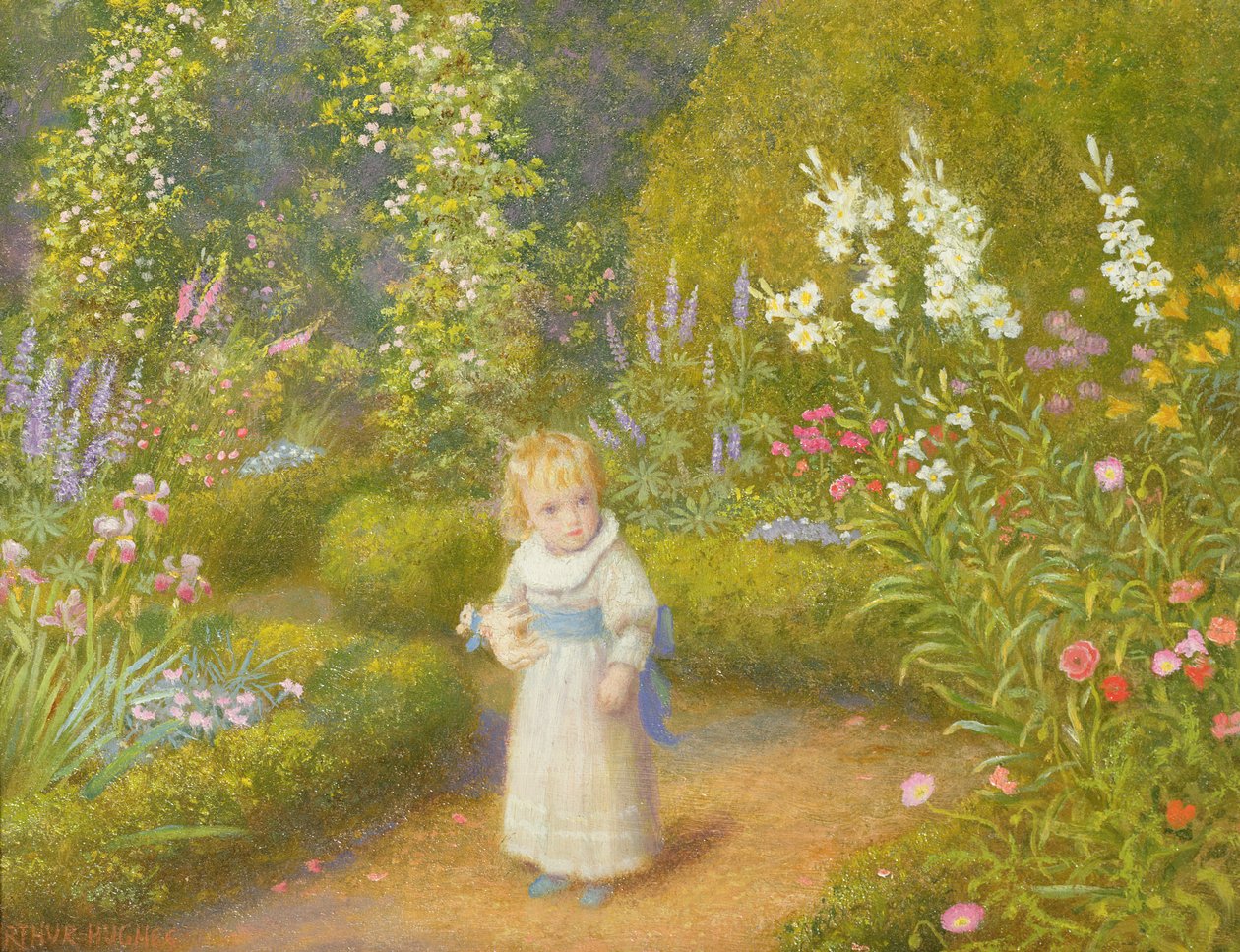 Alice i Eventyrland av Arthur Hughes