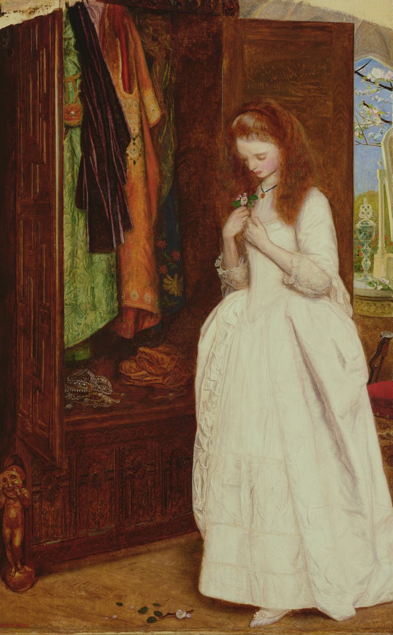 Skjønnheten og udyret av Arthur Hughes