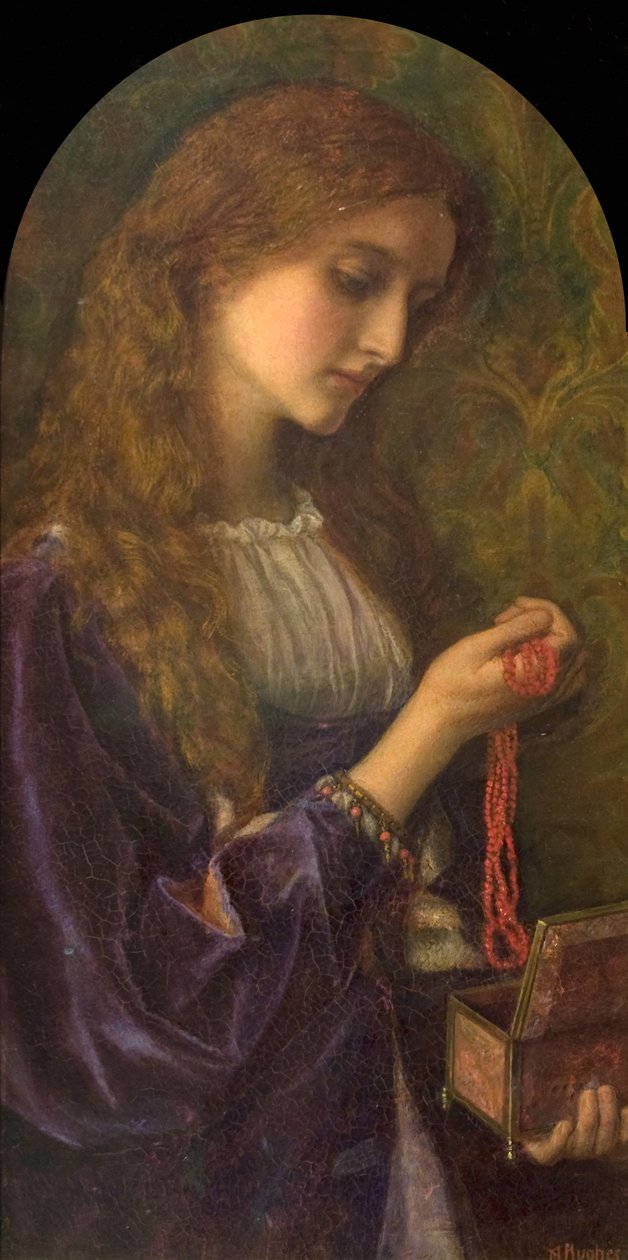 Madeleine, 1862-65 av Arthur Hughes