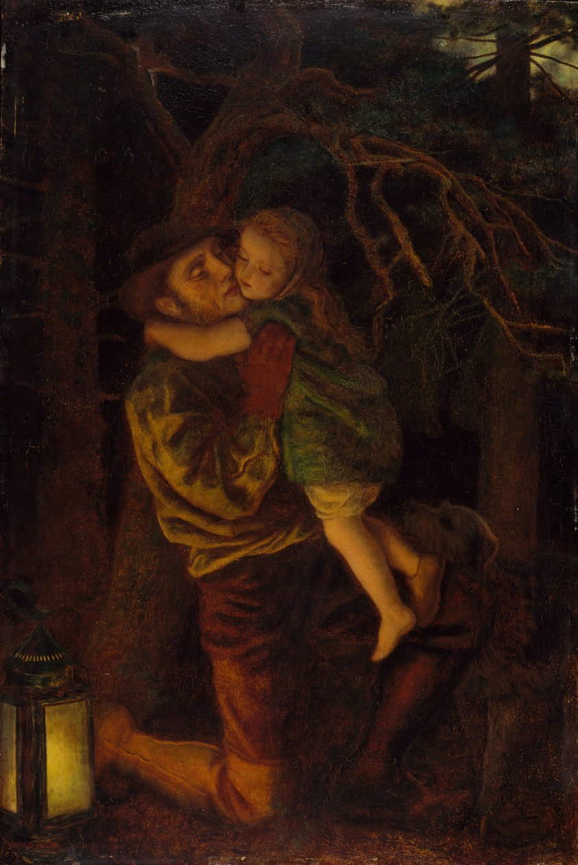 Det tapte barnet, 1866. av Arthur Hughes