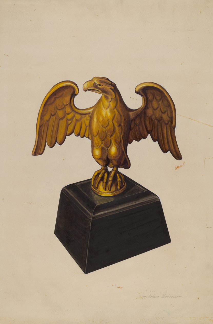 Dørstopp: Eagle av Arthur Mathews