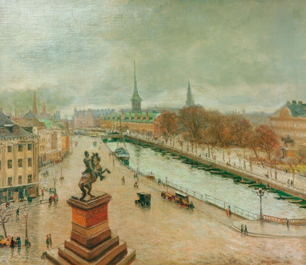 Utsikt over København av Arthur Nielsen
