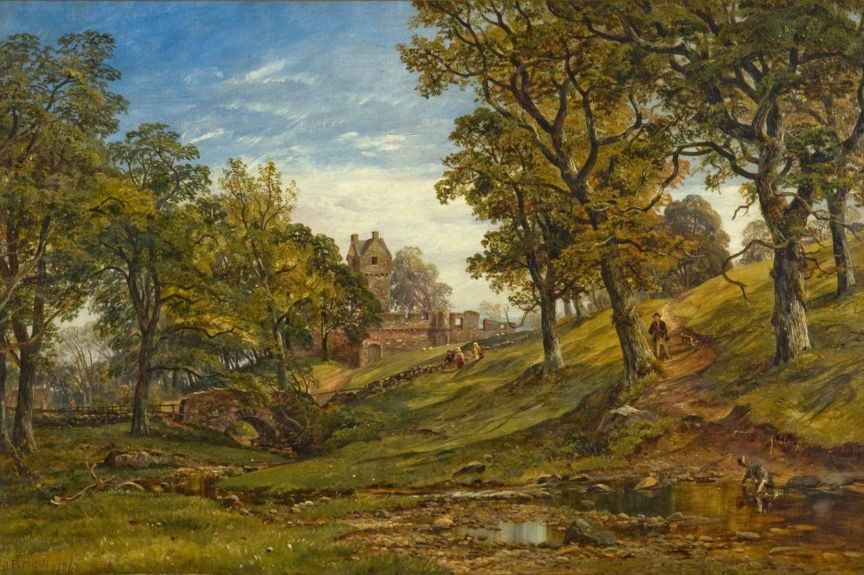 Mains Castle [Dundee] av Arthur Perigal