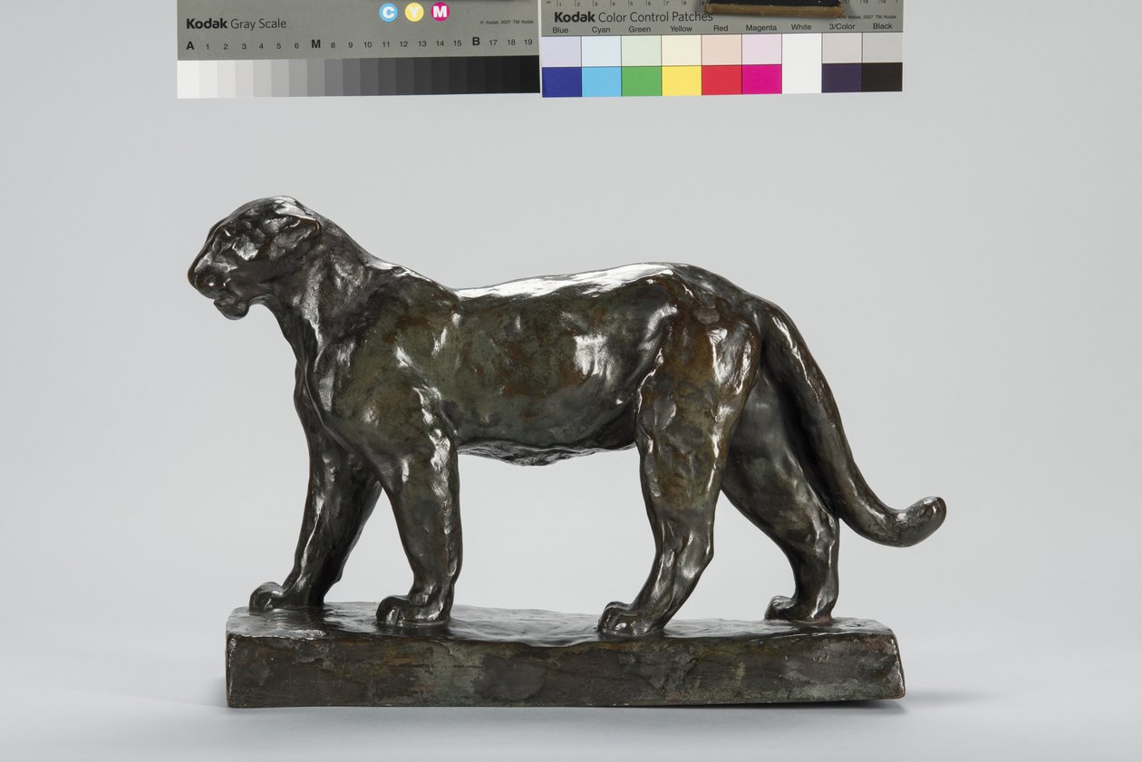 Leopardvandring av Arthur Putnam