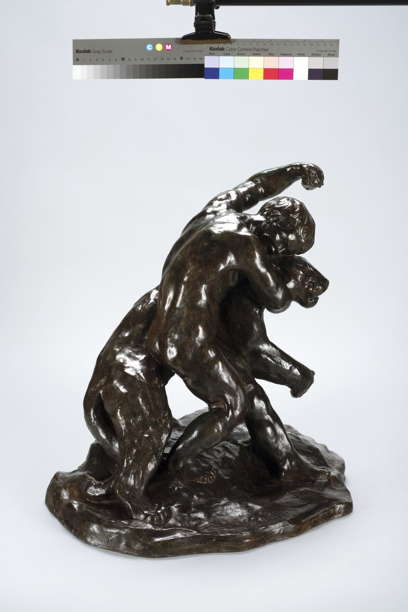 Puma and Child (bronse) av Arthur Putnam
