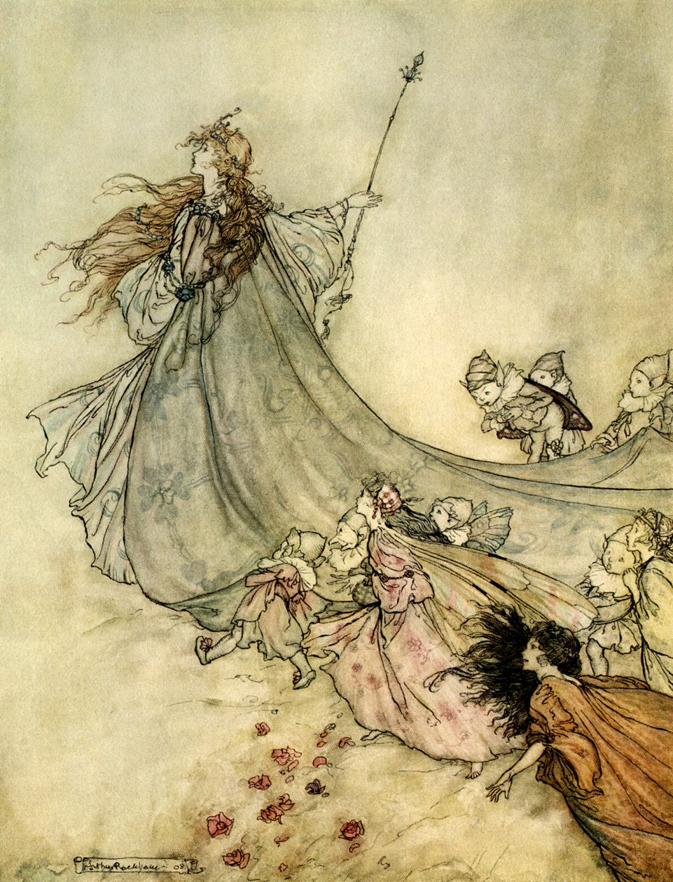 En midtsommernatts drøm av Arthur Rackham