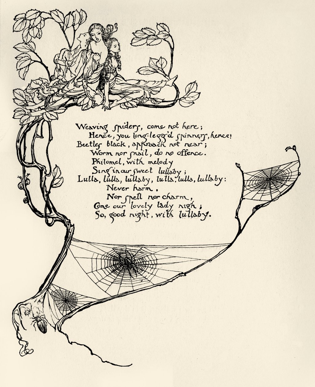 En midtsommernatts drøm av Arthur Rackham