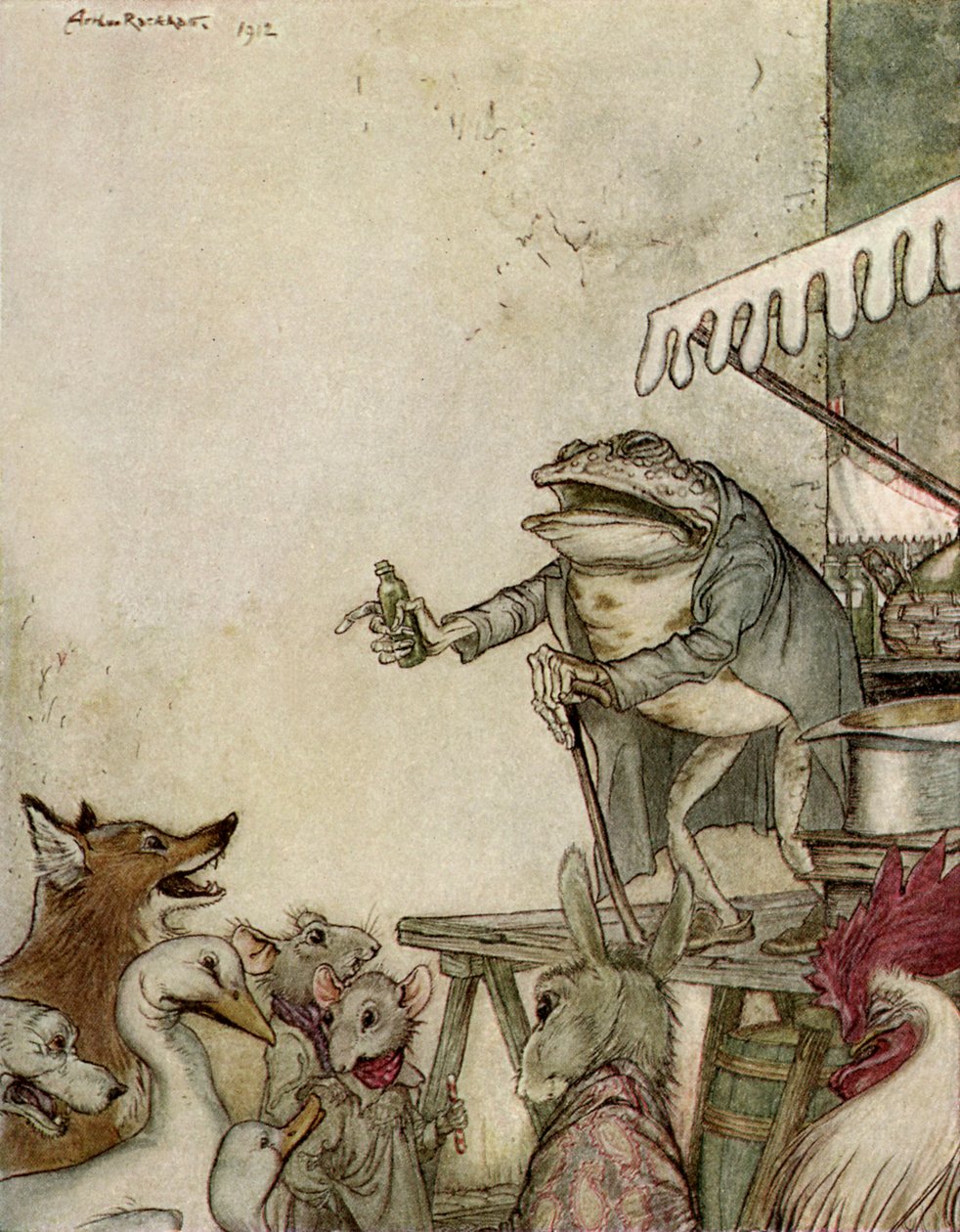 Aesops fabler av Arthur Rackham