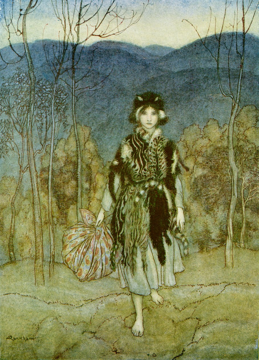Katteskinn av Arthur Rackham