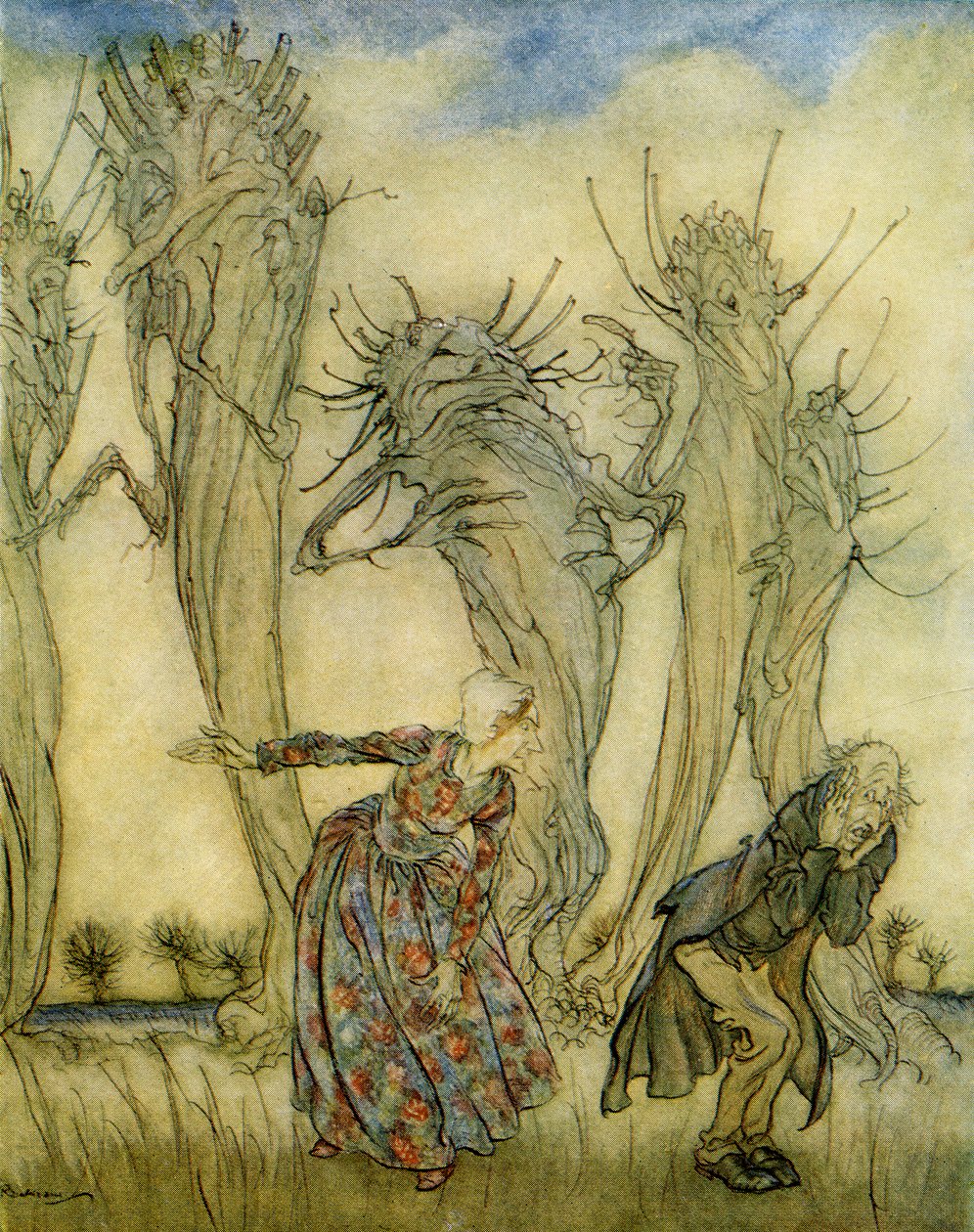 Herr og fru Eddik av Arthur Rackham