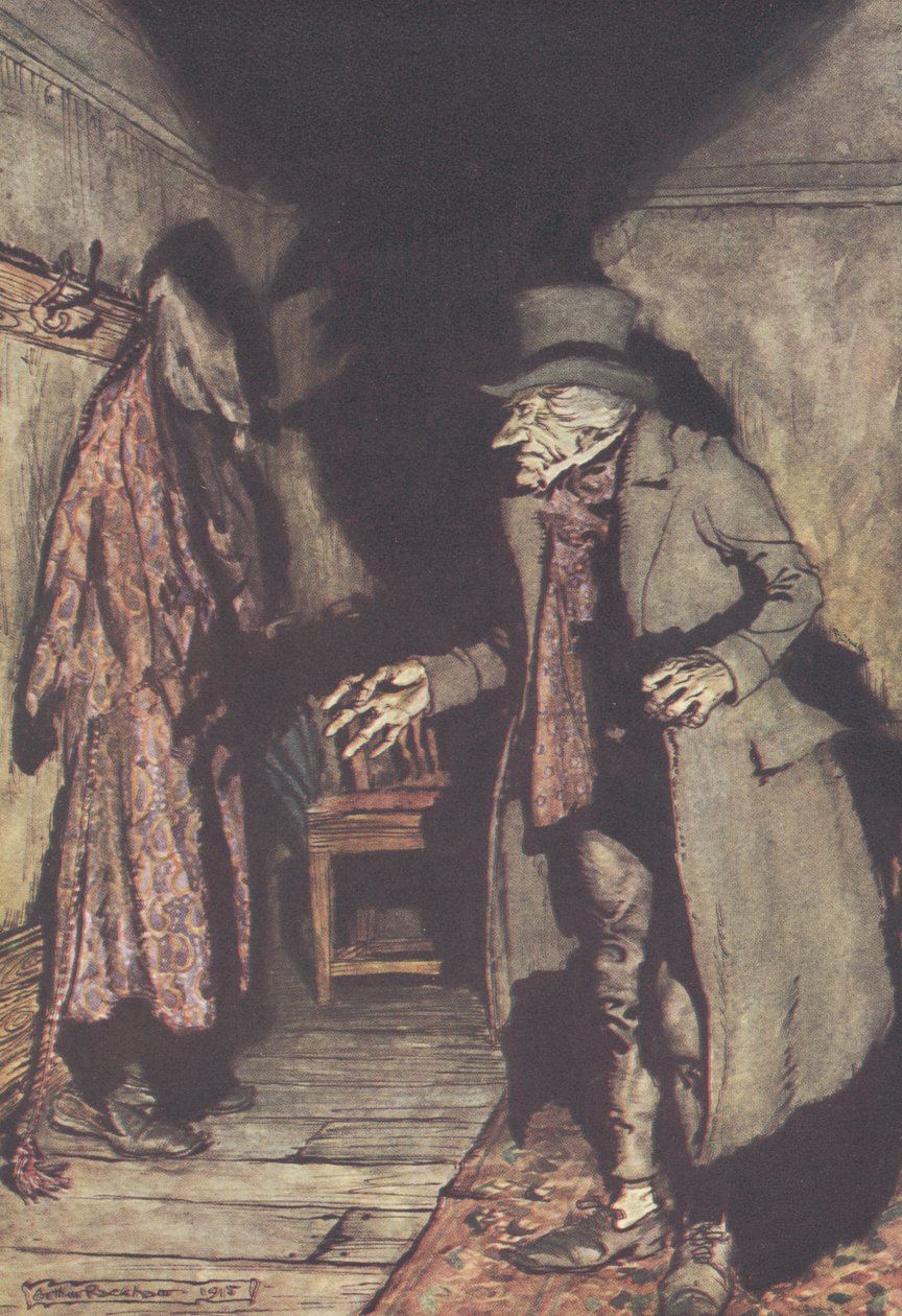 "Ingen under sengen ..." av Arthur Rackham