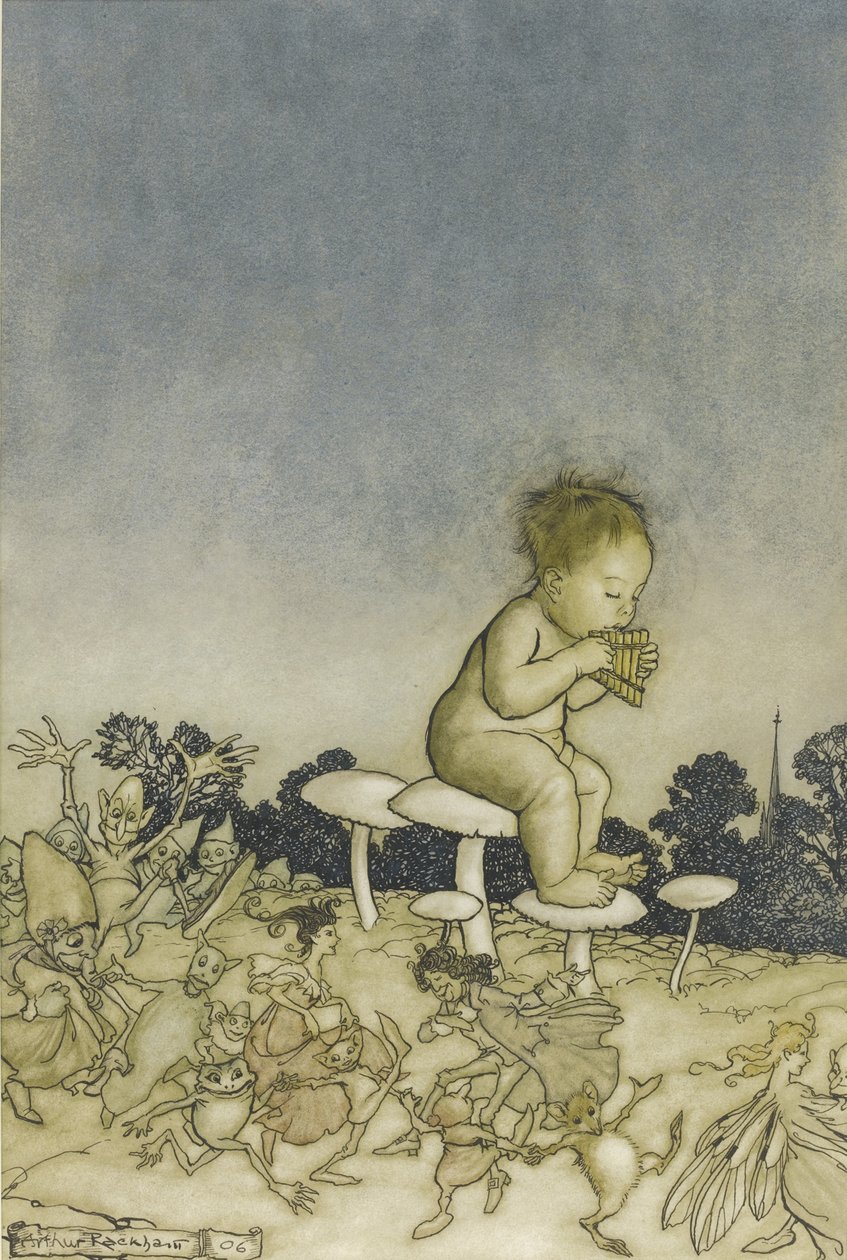 Peter Pan, 1906 av Arthur Rackham