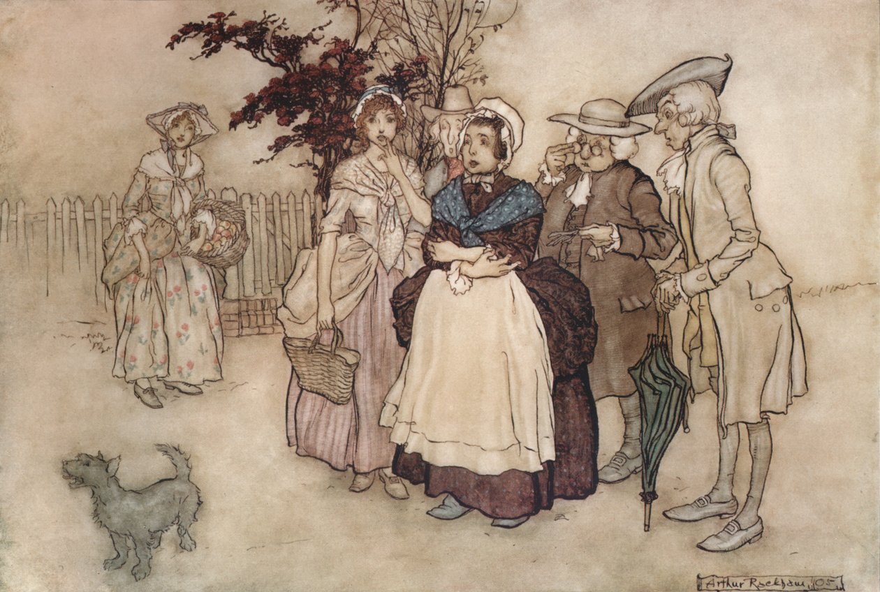 Rip Van Winkle, 1907 av Arthur Rackham