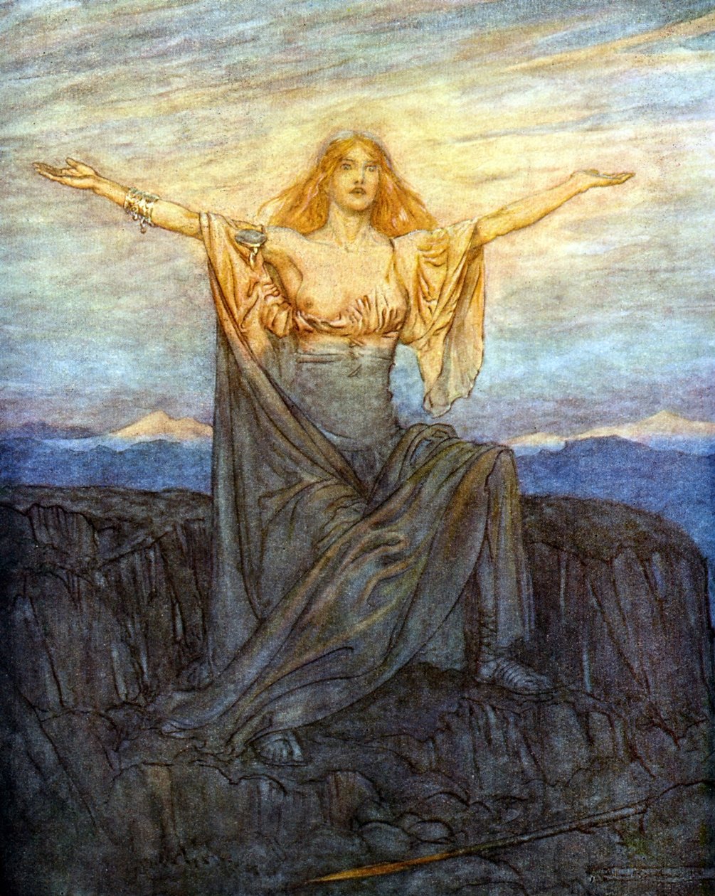 Siegfried av Arthur Rackham