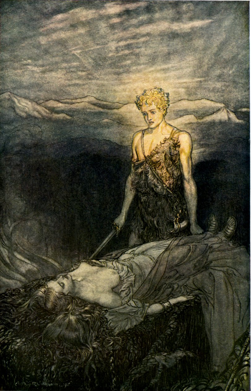 Siegfried av Arthur Rackham