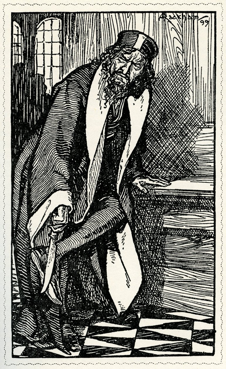 The Merchant of Venice av William Shakespeare av Arthur Rackham