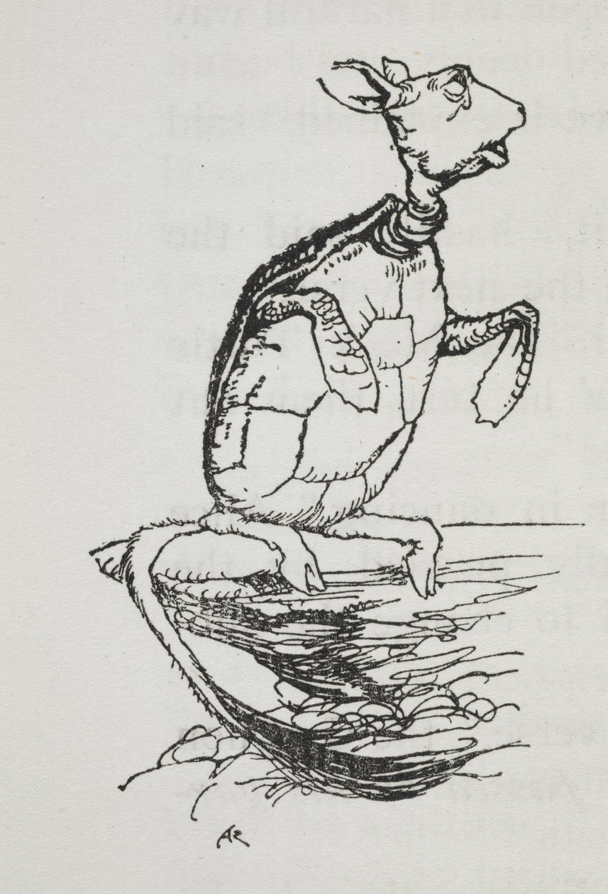 Den falske skilpadden av Arthur Rackham