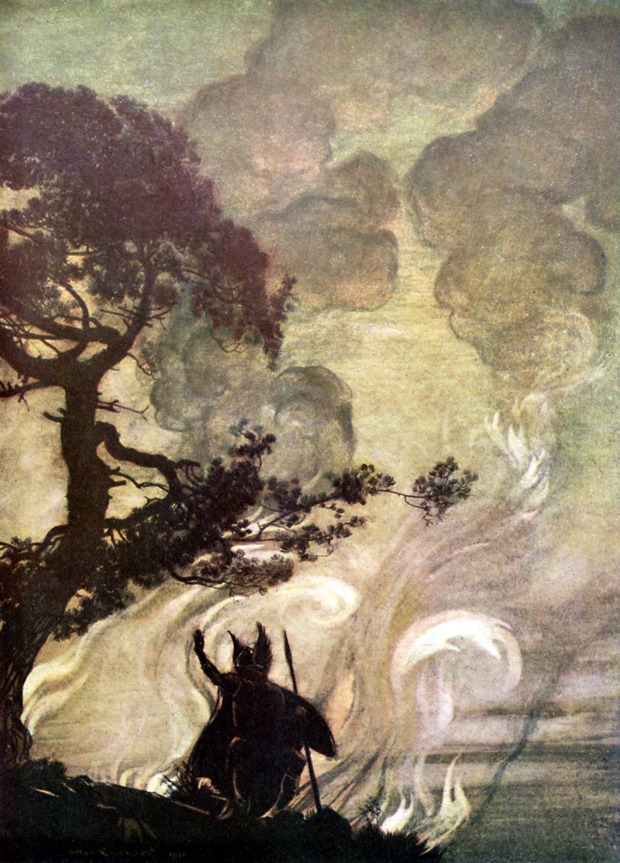 Valkyrien Valkyrien av Arthur Rackham