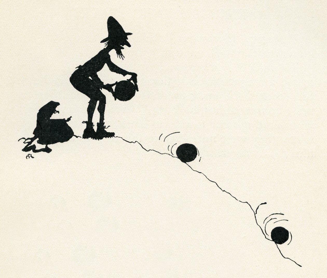 De vise menn fra Gotham av Arthur Rackham