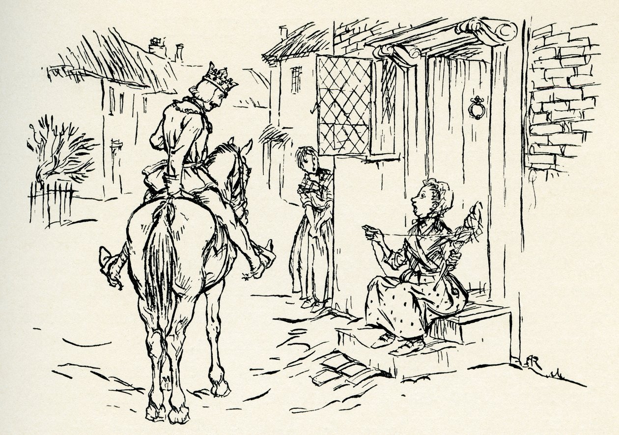 Tom Tit Tot av Arthur Rackham