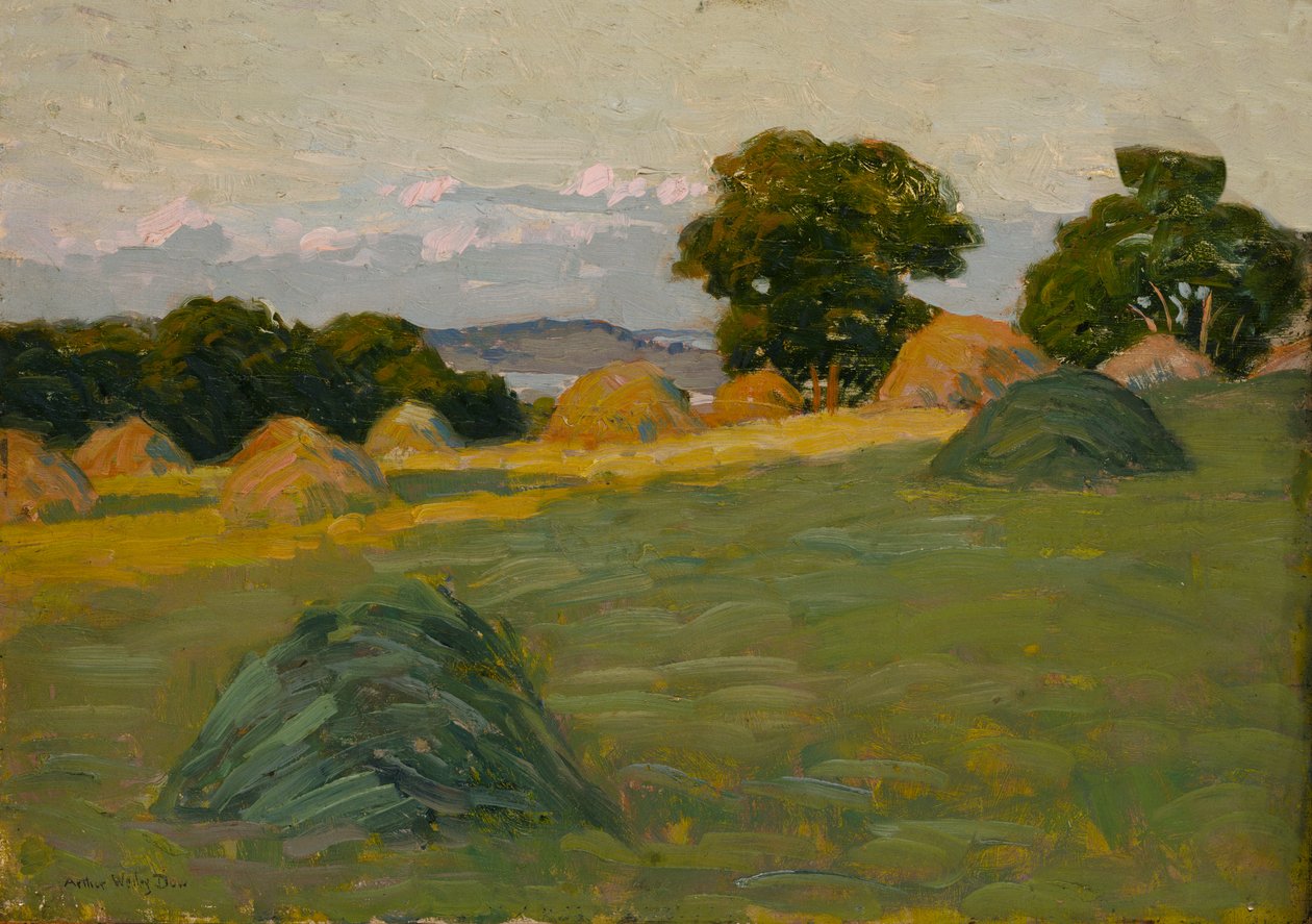The Hill Field, 1908-1910. av Arthur Wesley Dow