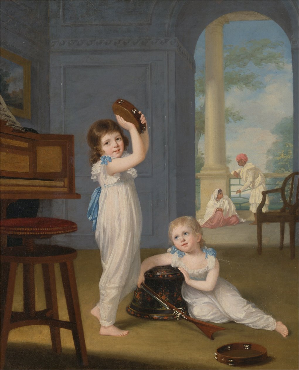 Emily og George Mason av Arthur William Devis