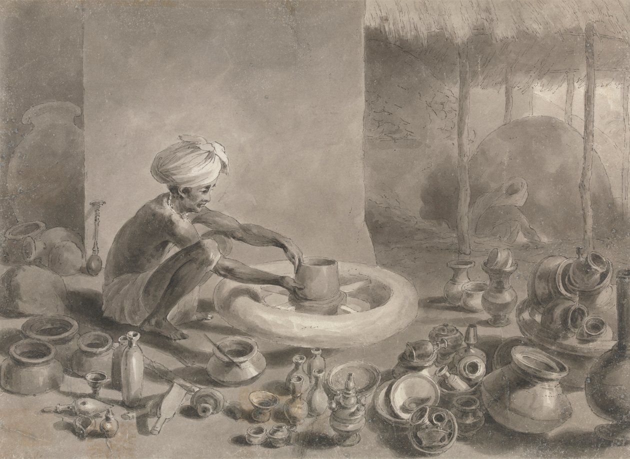 Indisk Potter av Arthur William Devis