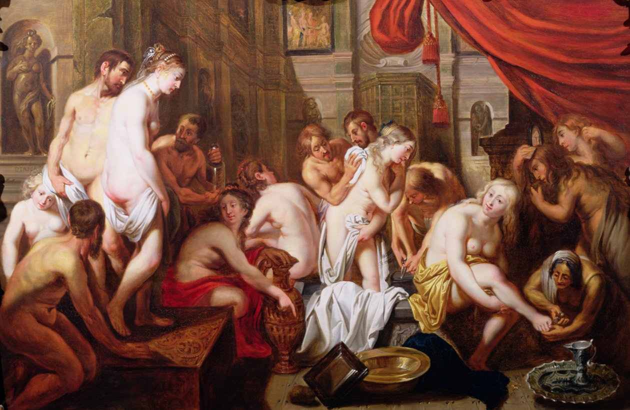 En Seaglio, eller The Bath av Artus Wolffordt
