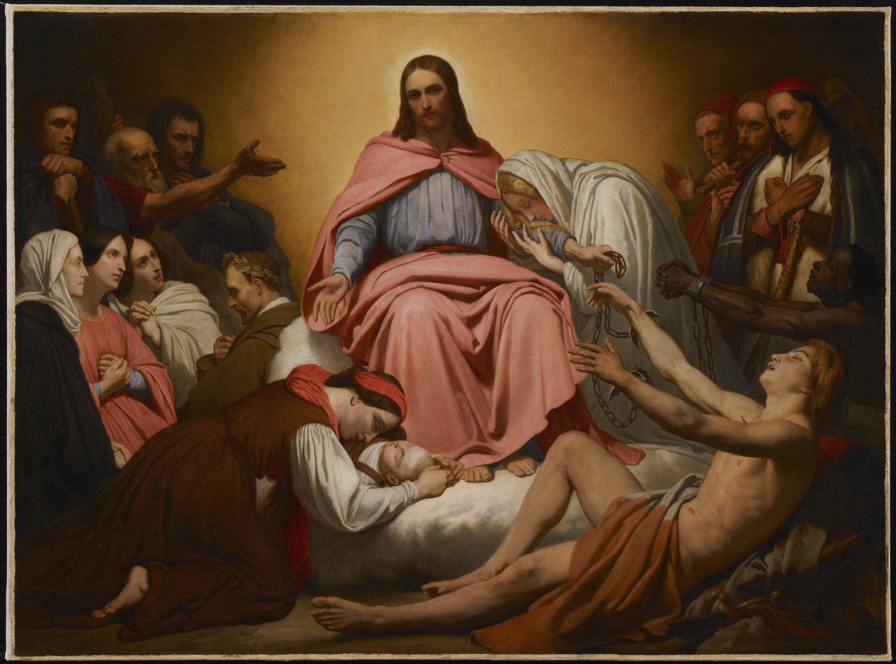 Kristus talsmannen av Ary Scheffer