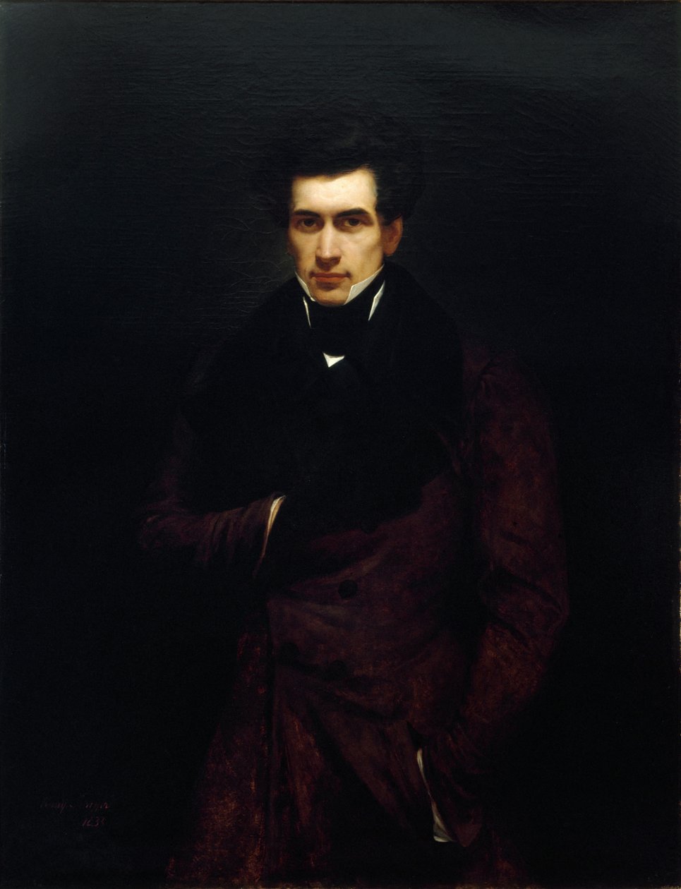 Portrett av Armand Carrel 1800-1836, 1833. av Ary Scheffer