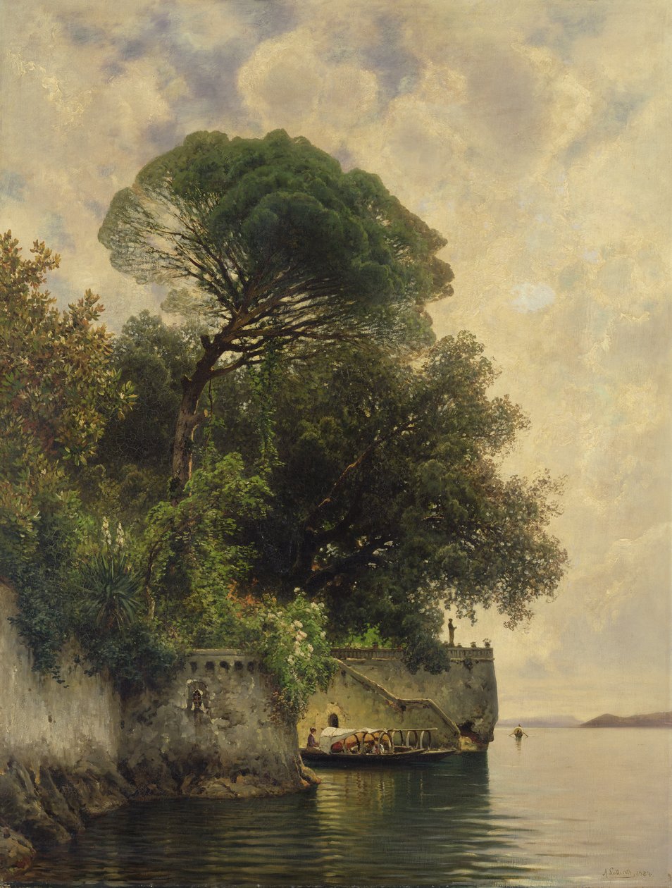 Isola Bella, 1884 av Ascan Lutteroth