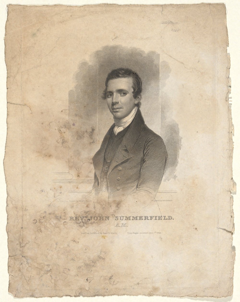 Rev. John Summerfield, A.M. av Asher Brown Durand