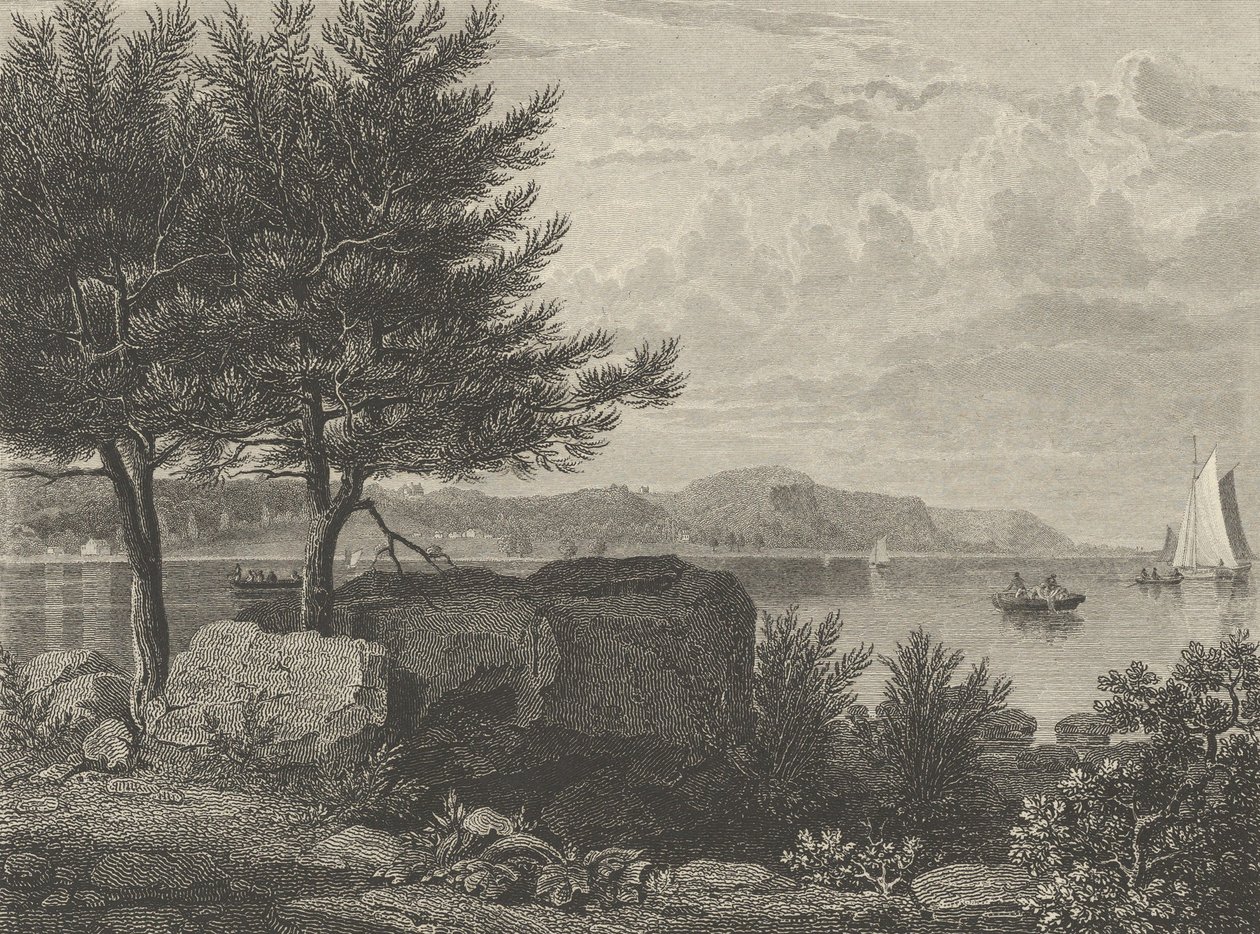 Weehawken, 1833. av Asher Brown Durand
