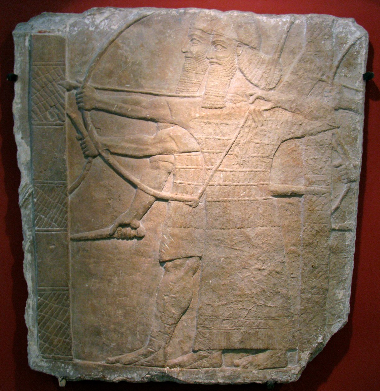 Assyriske krigere, 800-tallet f.Kr. av Assyrian Art.