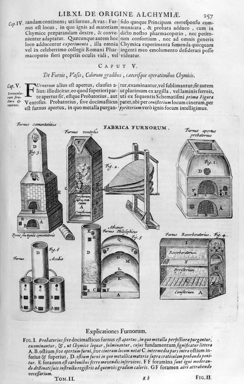 Ovner, 1678 av Athanasius Kircher