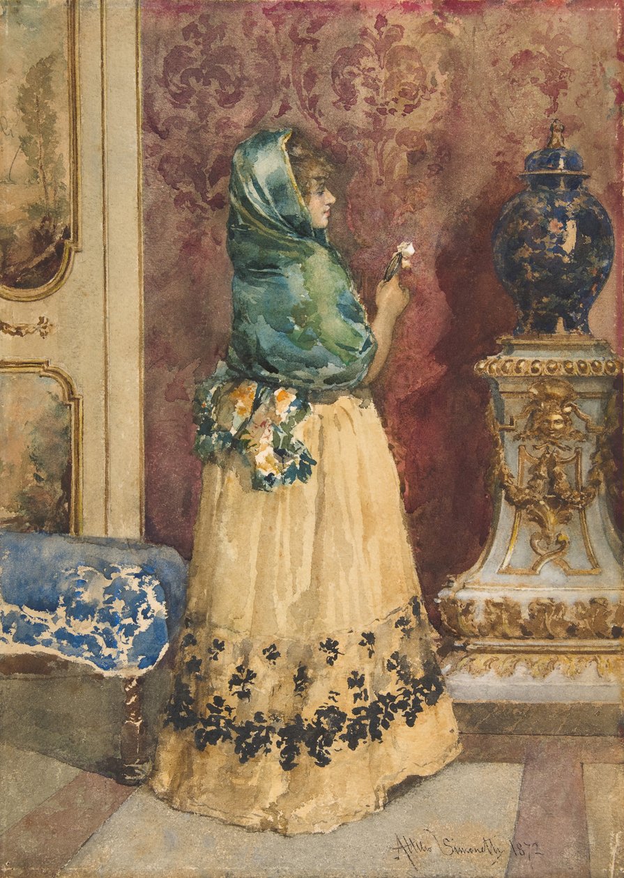Miniatyren, ca. 1863-1925. av Attilio Simonetti