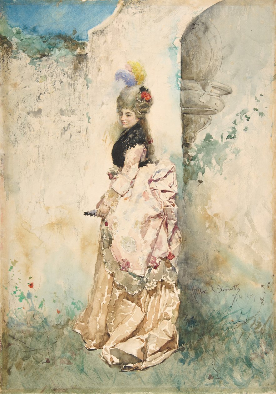 Rendezvous, ca. 1863-1925. av Attilio Simonetti