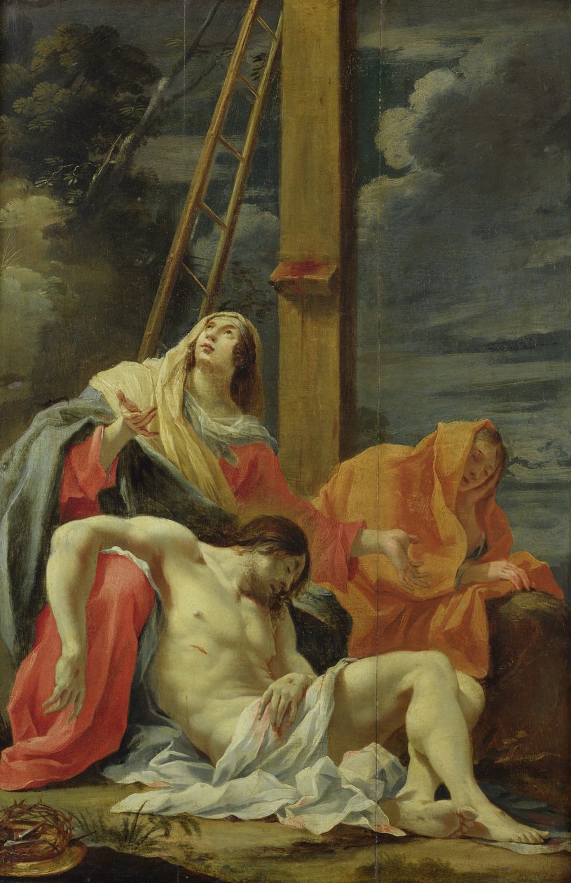 Kristi klagesang av Aubin Vouet