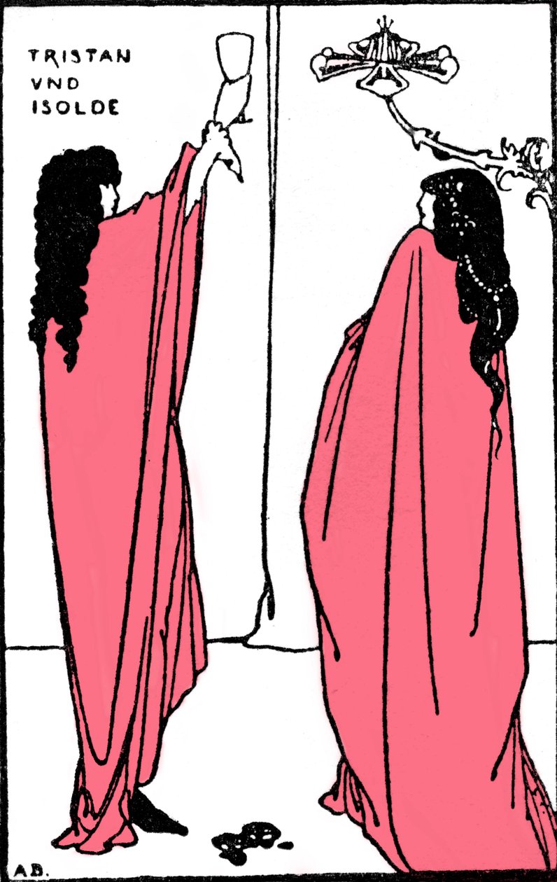 Richard Wagners Tristan og Isolde av Aubrey Beardsley