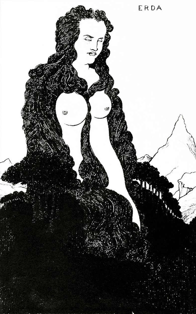 Erda, illustrasjon for 