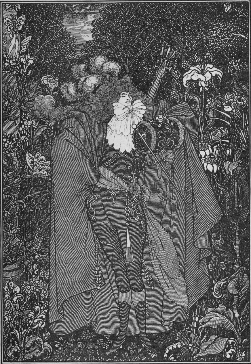 The Abbé, 1896, 1935. av Aubrey Beardsley