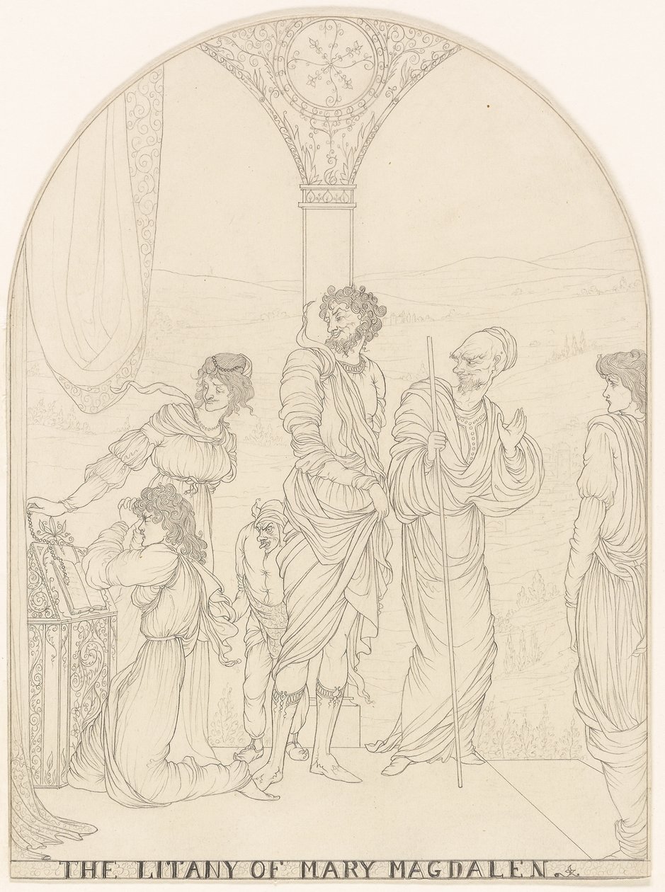 Maria Magdalens litani av Aubrey Beardsley